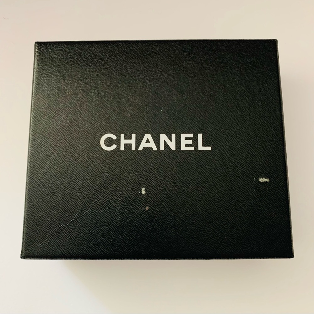 Authentic CHANEL Boutique Box Black w/ Original Cloth Gift Storage Display - Picture 2 of 7